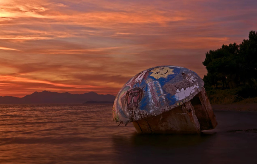 Imazh brenda Parkut Kombëtar të Butrintit (Foto: National Geographic)