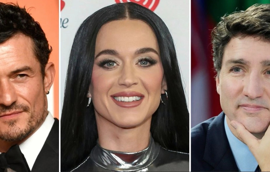 Orlando Bloom, Katy Perry dhe Justin Trudeau