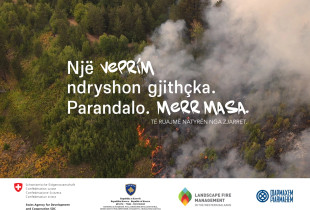 Një veprim për ndryshon gjithçka. Parandalo. Merr masa. Ta ruajmë natyrën nga zjarret
