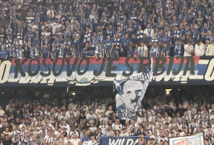 Skandal në Champions, Zvezda falënderon polakët për banerin “Kosova është Serbi”