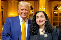 Donald Trump & Vjosa Osmani