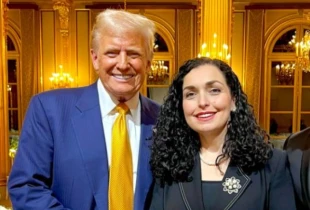 Donald Trump & Vjosa Osmani