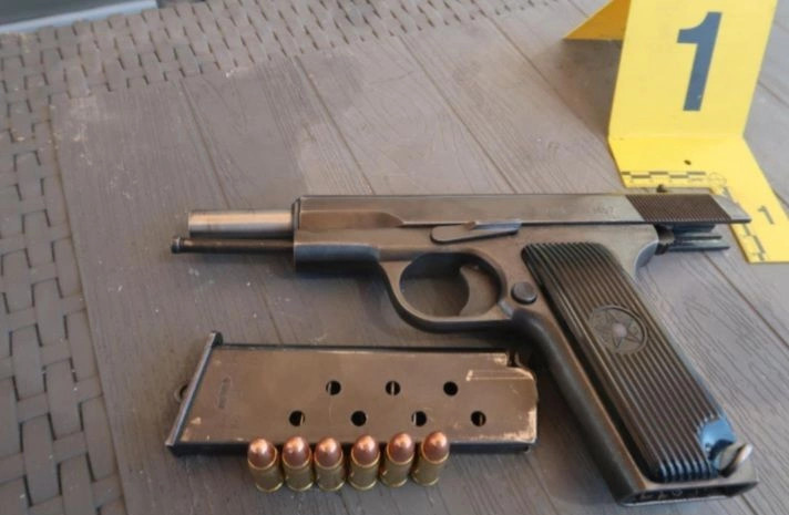 Pistoleta e sekuestruar ne Polact te Skenderajt