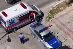 Pamje nga vendin i ngjarjes në Gjilan ku vranë tre persona (Foto: KOHA.net)