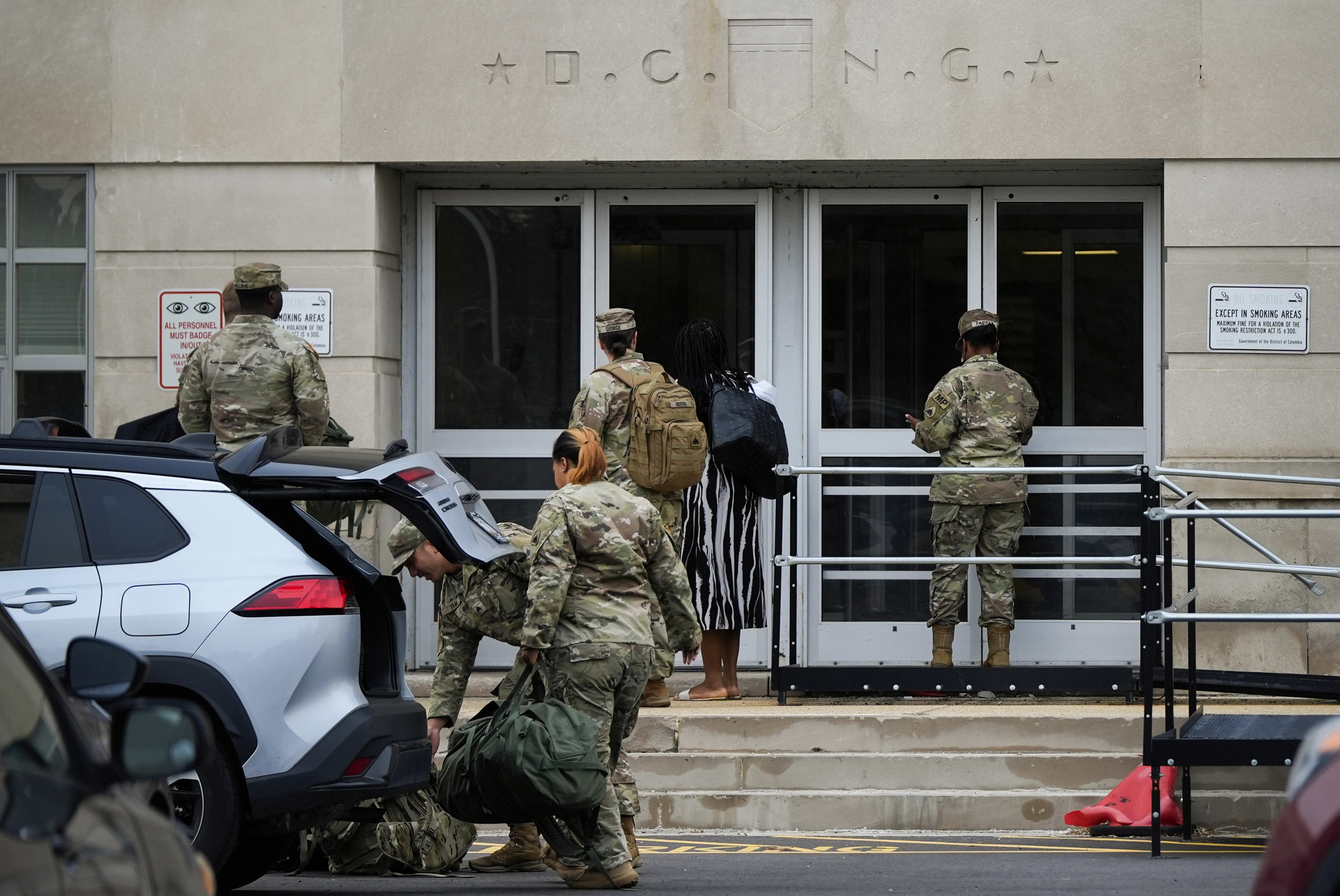 Garda Kombëtare mbërrin në Uashington me urdhër të Trumpit