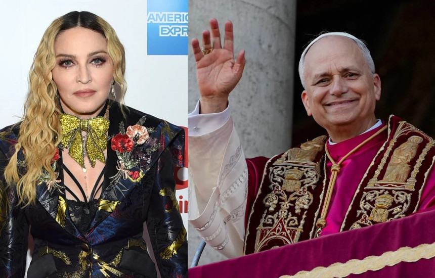 Madonna dhe Papa Leoni