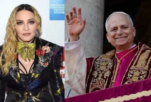 Madonna dhe Papa Leoni