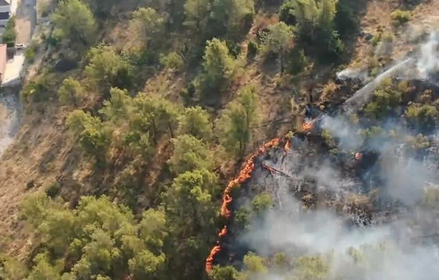 Zjarret në Malin e Zi / Foto: Vijesti