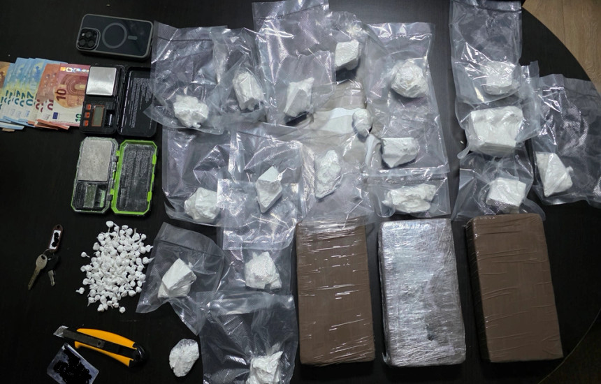 Sekuestrohet kokainë 300 mijë euro në Prizren