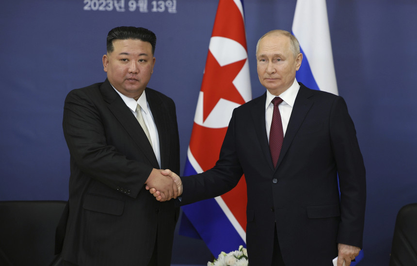 Kim Jong-un dhe Vladimir Putin