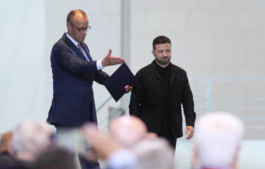 Friedrich Merz dhe Volodymyr Zelensky