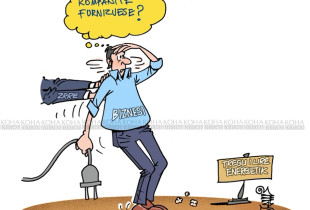 Karikatura e ditës - Biznesi dhe tregu i lirë i energjisë