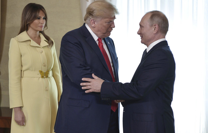 Melania Trump - Putin