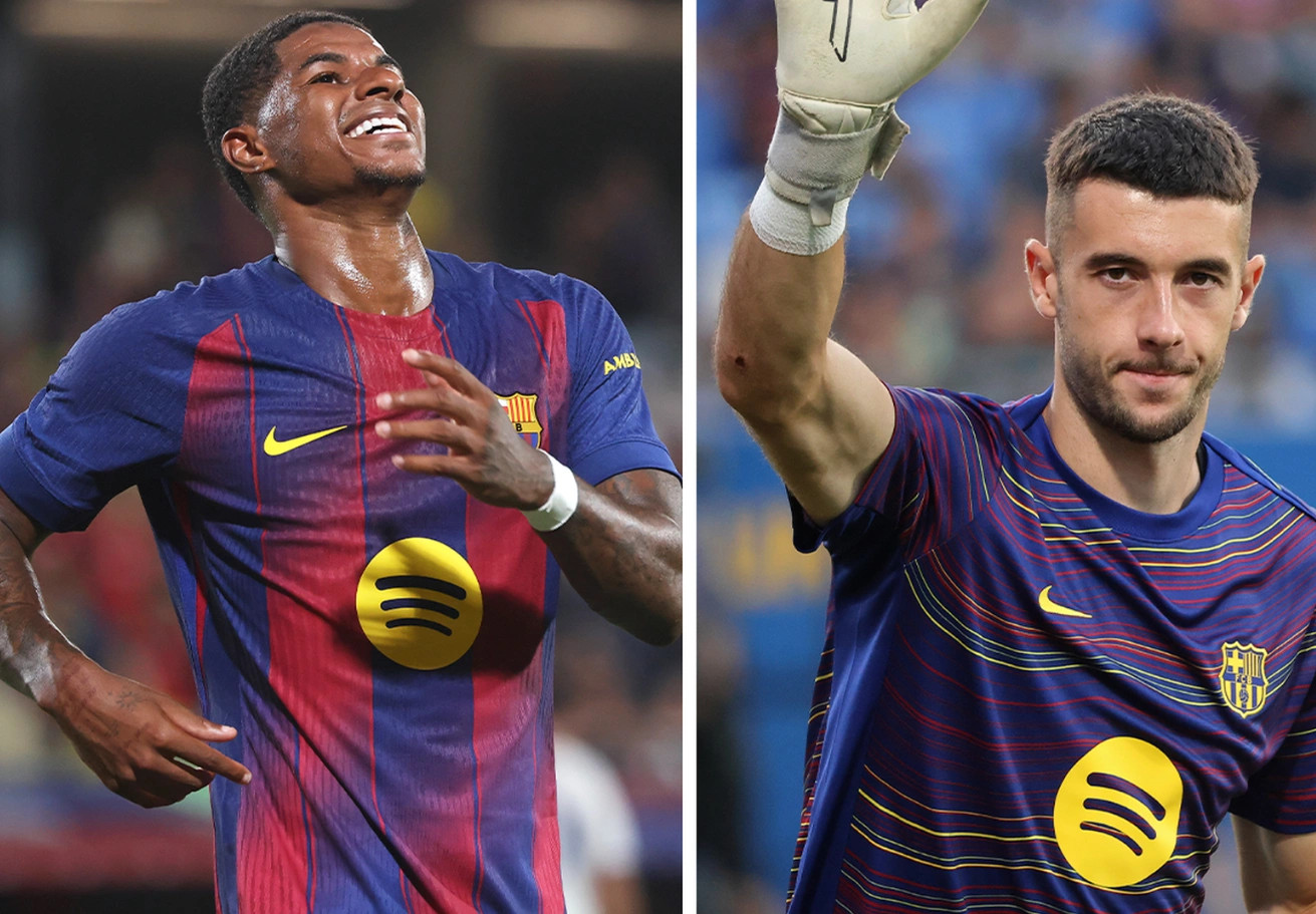 Barcelona regjistron Garcian dhe Rashfordin