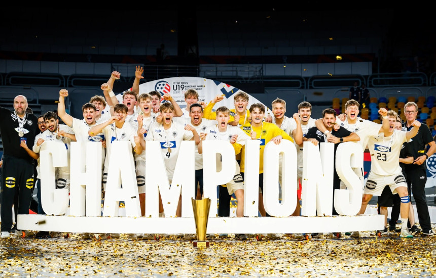 Gjermania U-19 kampione bote në hendboll