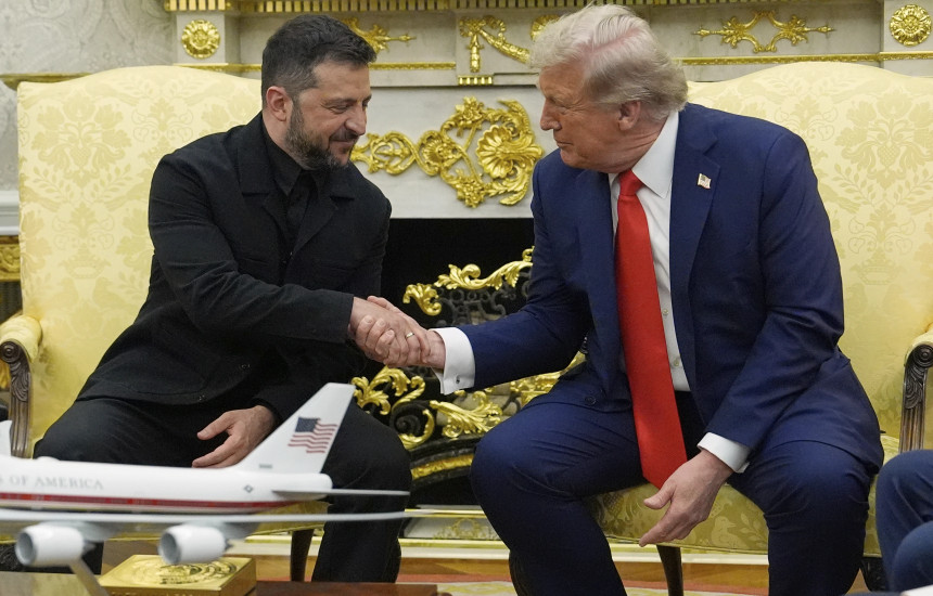 Nis takimi me dyer të mbyllura Trump-Zelensky