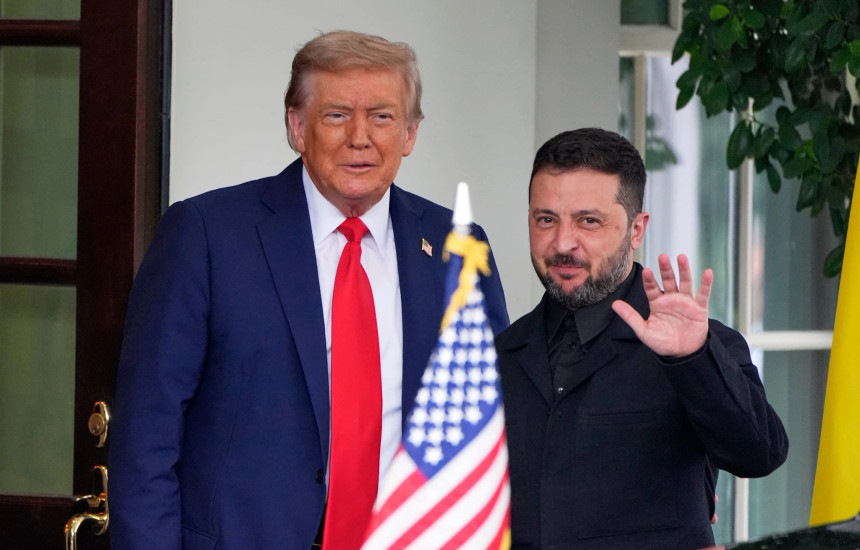 Donald Trump - Volodymyr Zelensky
