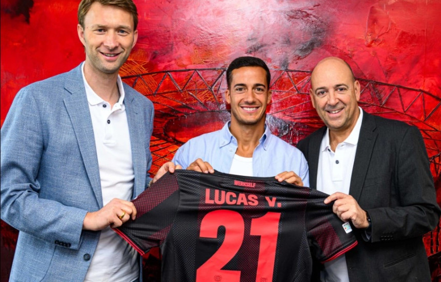 Lucas Vazquez te Bayer Leverkuseni