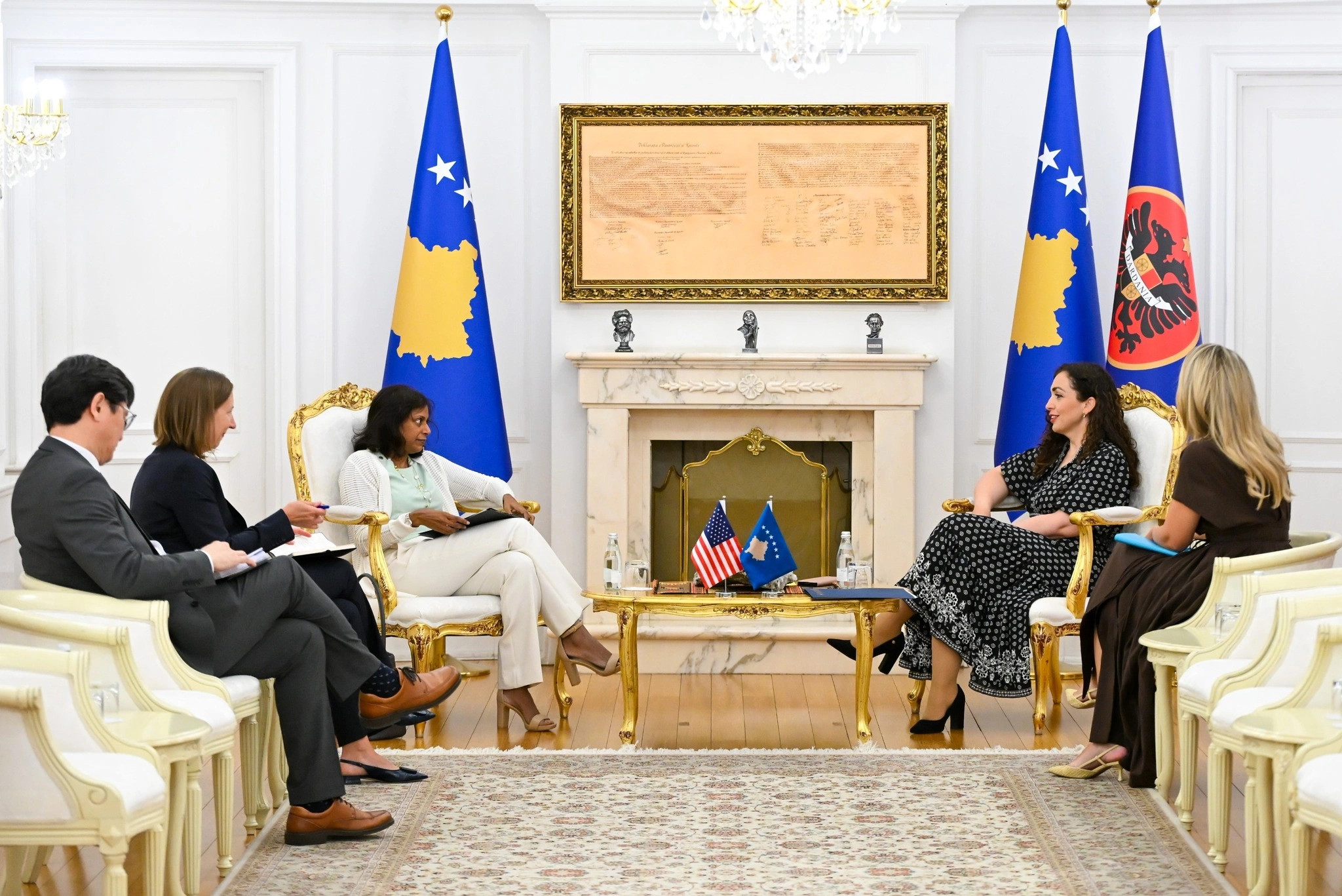 Osmani me Prattipatin diskuton për hapat e mëtejmë drejt konstituimit të Kuvendit