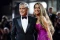 George dhe Amal Clooney në tepihun e kuq të premierës së filmit "Jay Kelly" në festivalin e filmit në Venecia