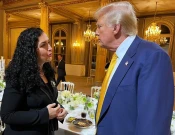Vjosa Osmani - Donald Trump