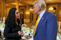 Vjosa Osmani - Donald Trump