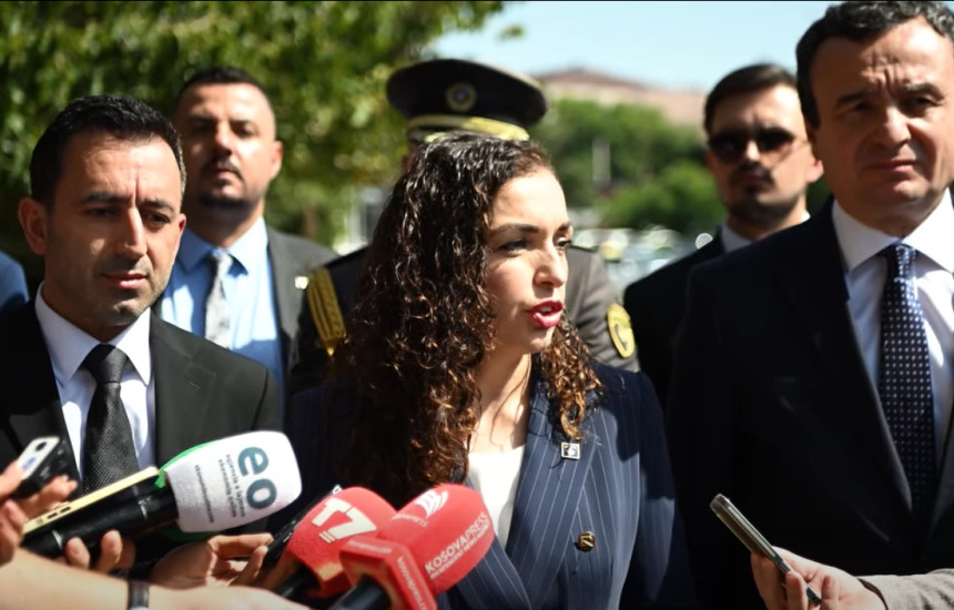 Vjosa Osmani DImal Basha Albin Kurti