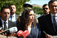 Vjosa Osmani DImal Basha Albin Kurti