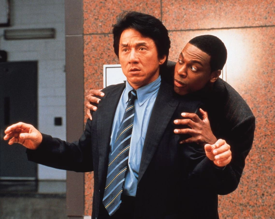 Jackie Chan dhe Chris Tucker në “Rush Hour 2”. Fotografi nga: Entertainment Film