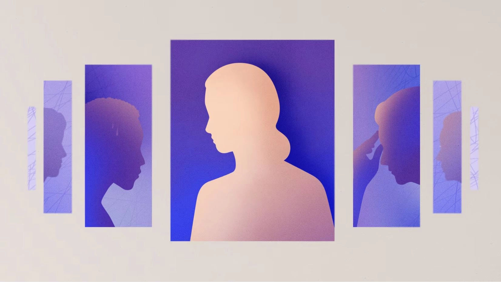 Menopauza. Ilustrim nga Yukari Schrickel për CNN