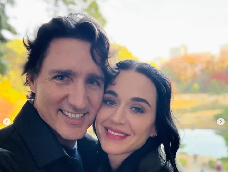 Justin Trudeau dhe Katy Perry