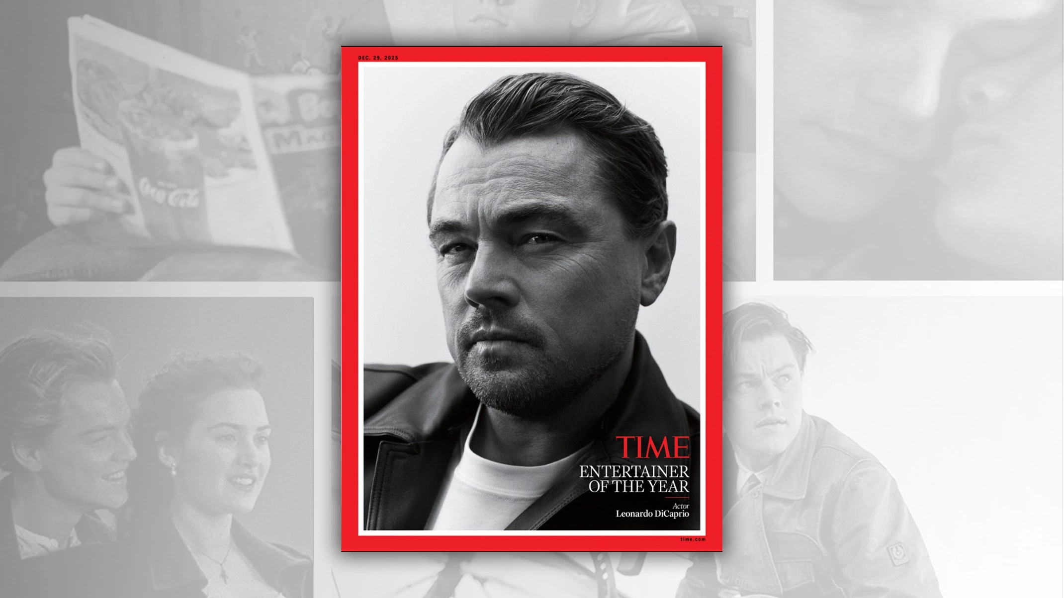 Leonardi DiCaprio, Entertainer Of The Year, TIME