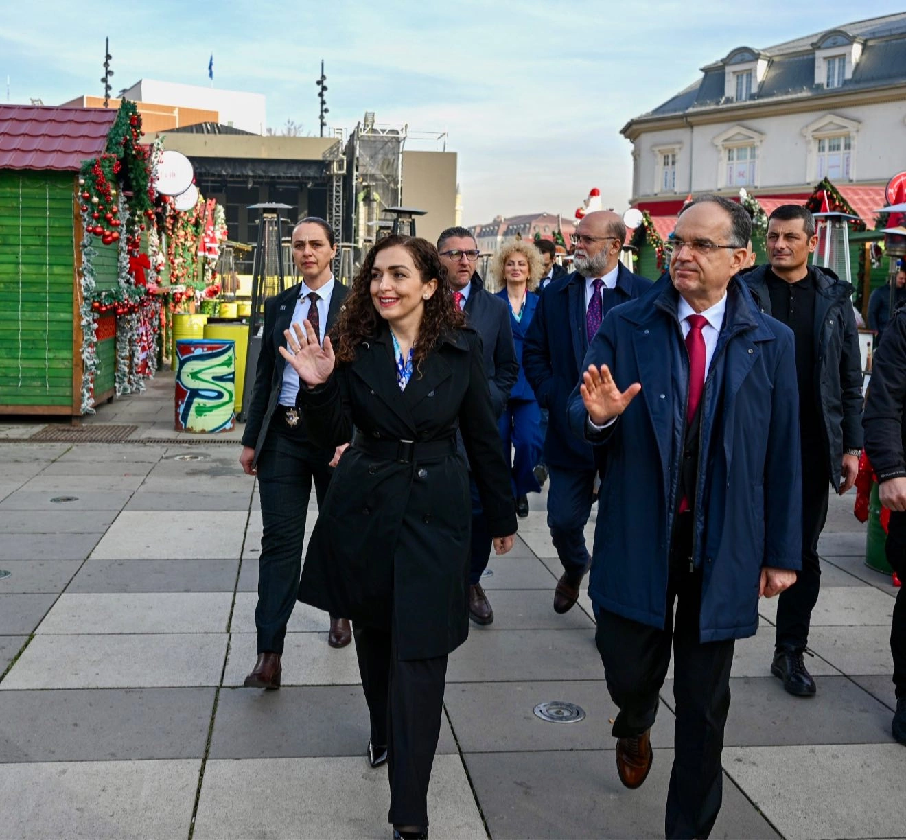 Vjosa Osmani, Bajram Begaj