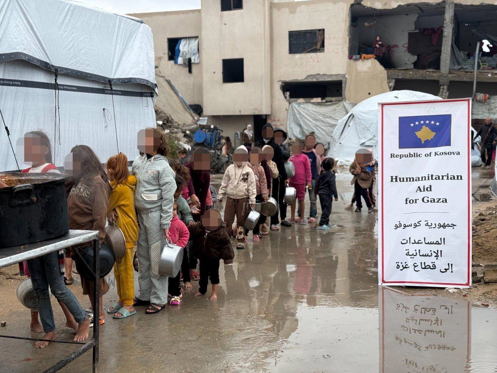 Ndihma humanitare e Kosovës për popullin palestinez