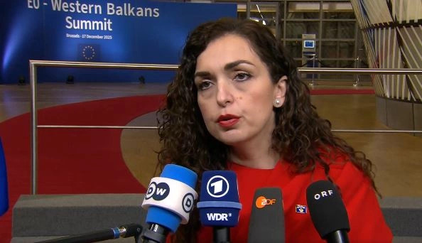 Osmani para Samitit në Bruksel thotë se ka “elemente pozitive” në diskutimet për heqjen e masave