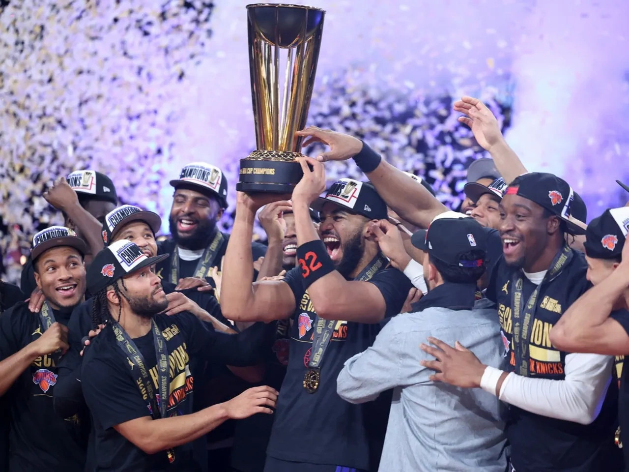 New York Knick fiton në NBA Cup