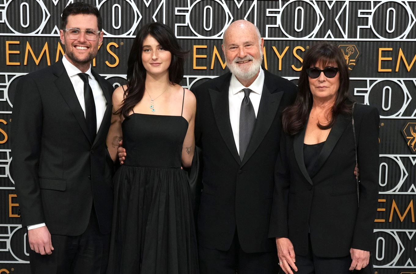 Jack dhe Romy Reiner me prindërit Rob dhe Michelle Reiner