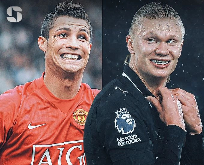 Haalandi barazon rekordin e Ronaldos