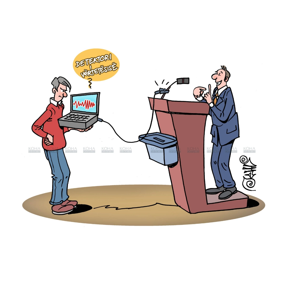 Karikatura 20-12-2025 (Fushata dhe premtimet)