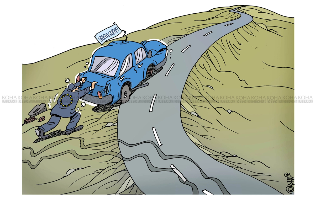 Karikatura e ditës   BE dhe dialogu