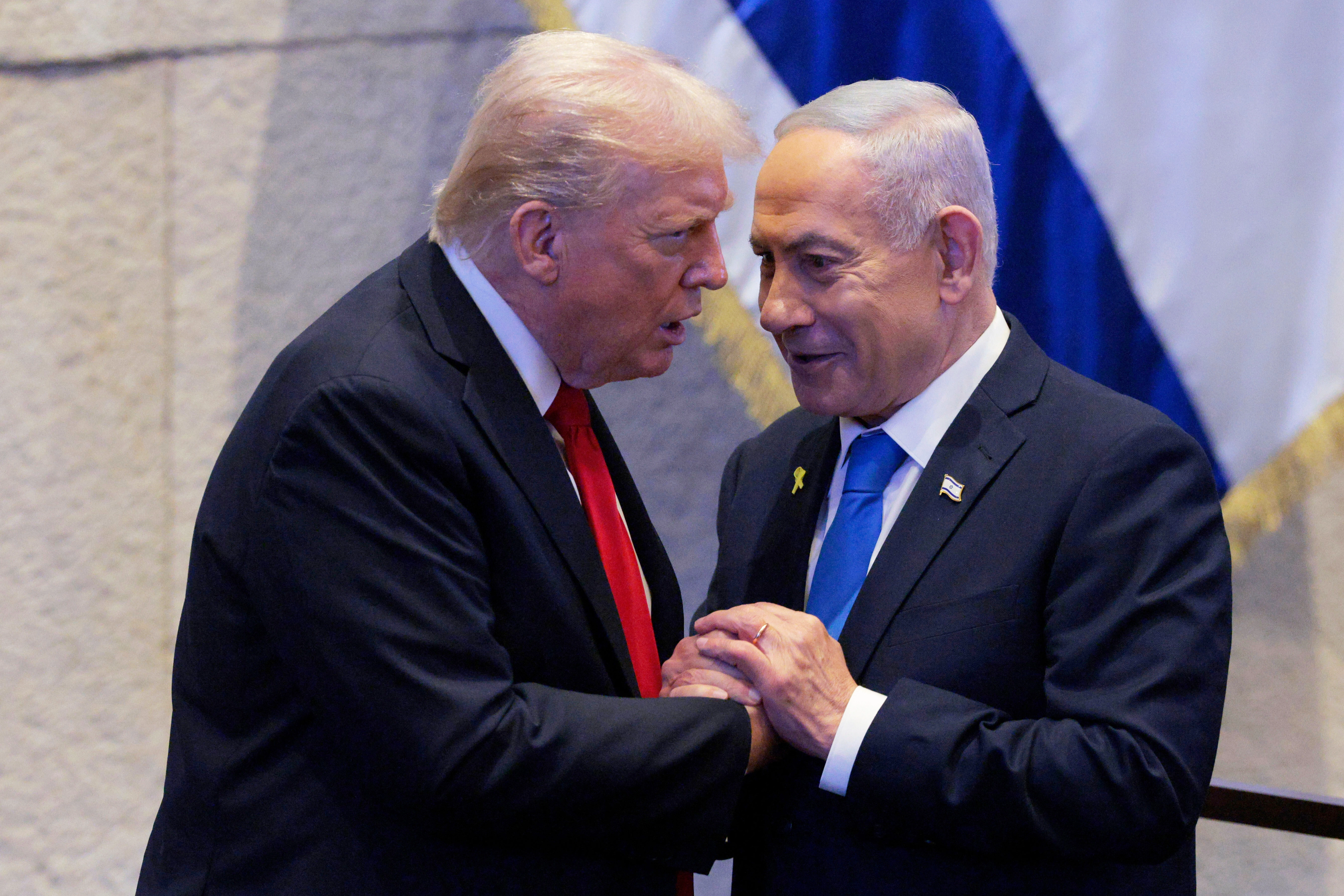 Donald Trump dhe Benjamin Netanyahu