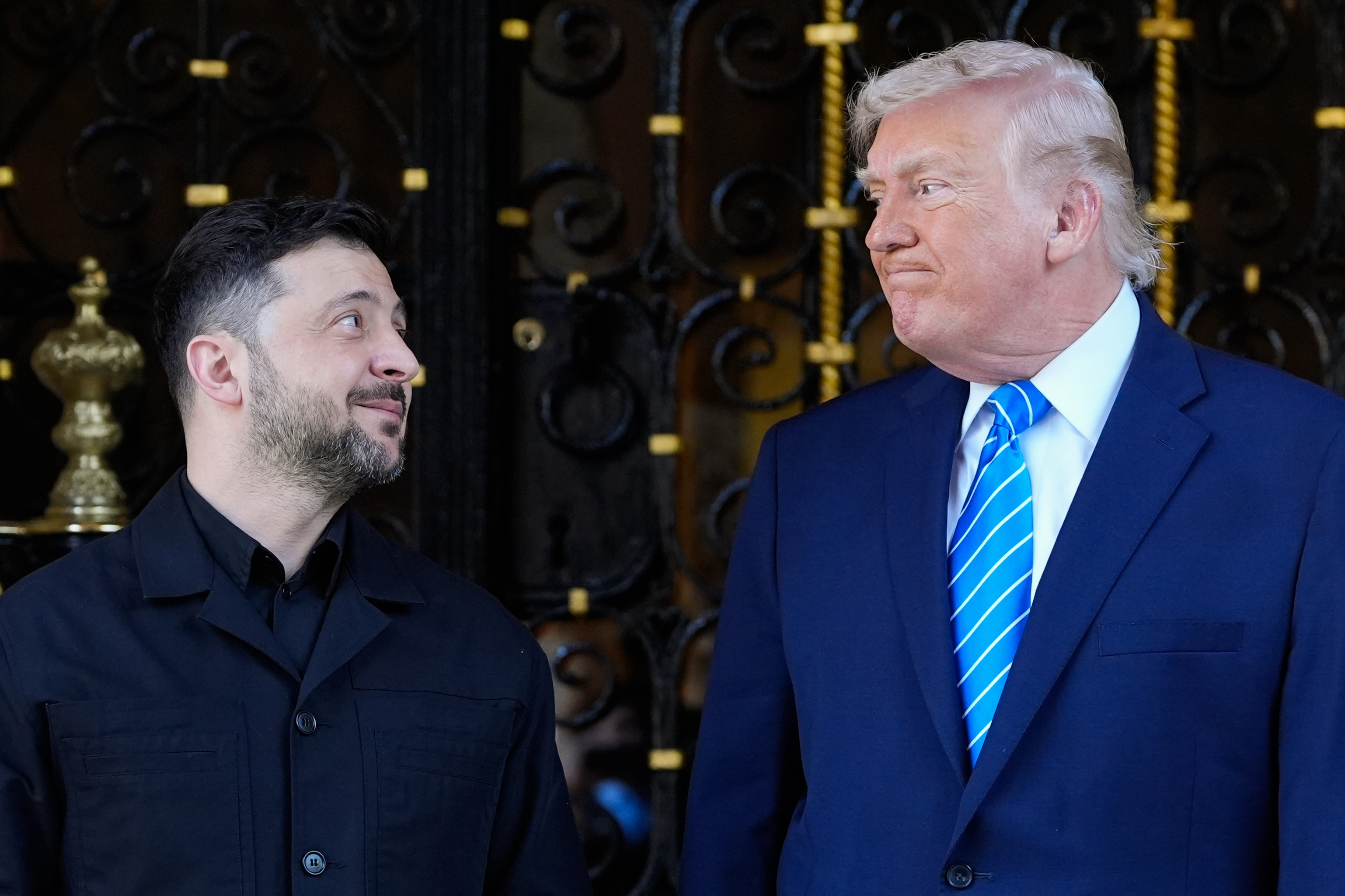 Volodymyr Zelensky dhe Donald Trump, Florida, 28 dhjetor 2025
