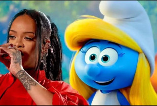 Rihanna në rolin e Smurfettes