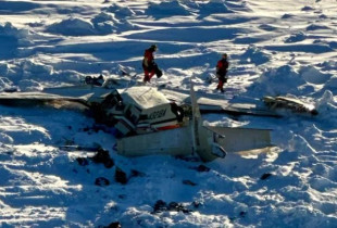 aeroplani i rrezuar ne Alaske
