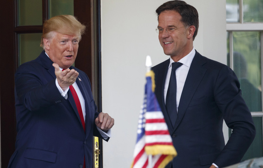 Donald Trump dhe Mark Rutte