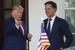 Donald Trump dhe Mark Rutte