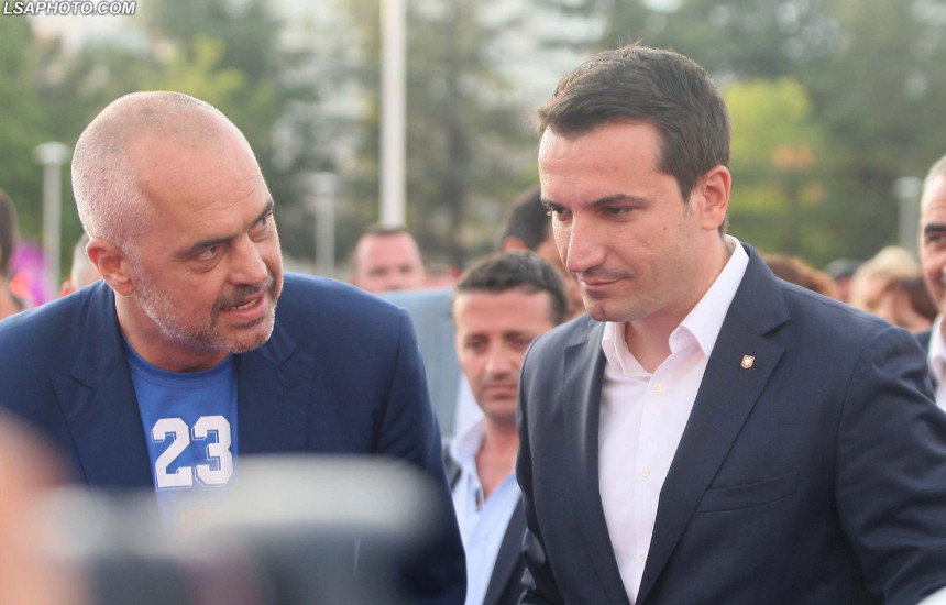 Kryeministri i Shqipërisë, Edi Rama dhe kryebashkiaku i Tiranës, Erion Veliaj