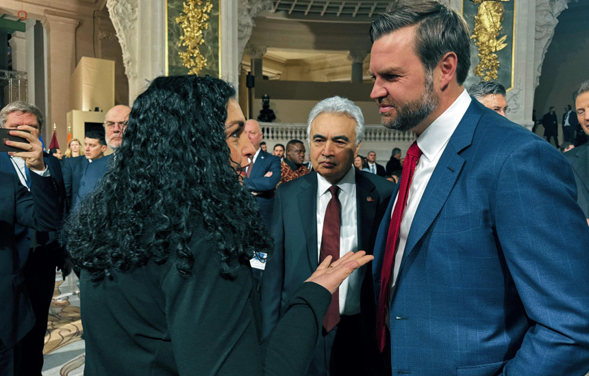 Vjosa Osmani dhe JD Vance