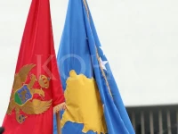 Flamujt e Kosovës dhe Malit të Zi / Foto: KOHA