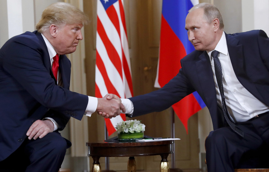 Donald Trump dhe Vladimir Putin